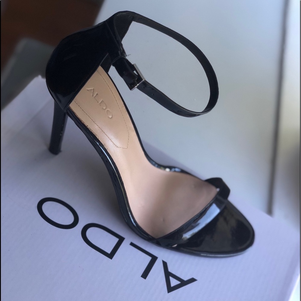 Black Strappy Sandal - Aldo